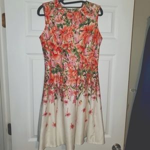 Floral dress, Wedding Guest, Church, Date Night, Spring Wedding